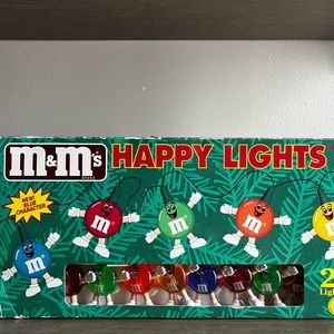 Vintage M&M Happy Lights